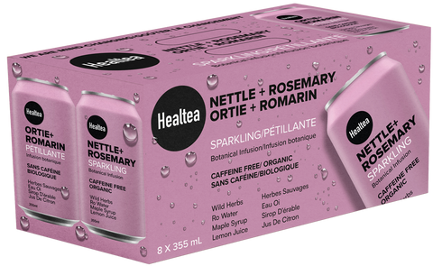 Sparkling Nettle + Rosemary 8-pack