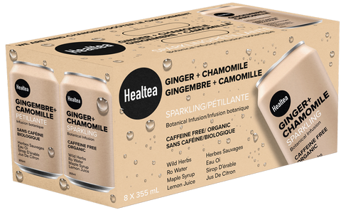 Sparkling Ginger + Chamomile 8-pack