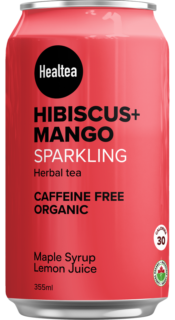 Hibiscus et mangue pétillants