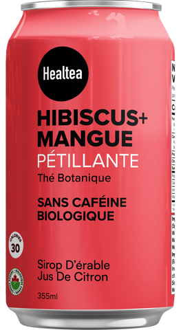 Hibiscus et mangue pétillants