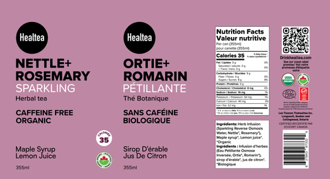 Ortie pétillante + romarin